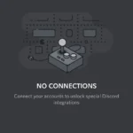 Ảnh chụp màn hình ứng dụng Discord hiển thị mục Kết nối và nút Thêm tài khoản