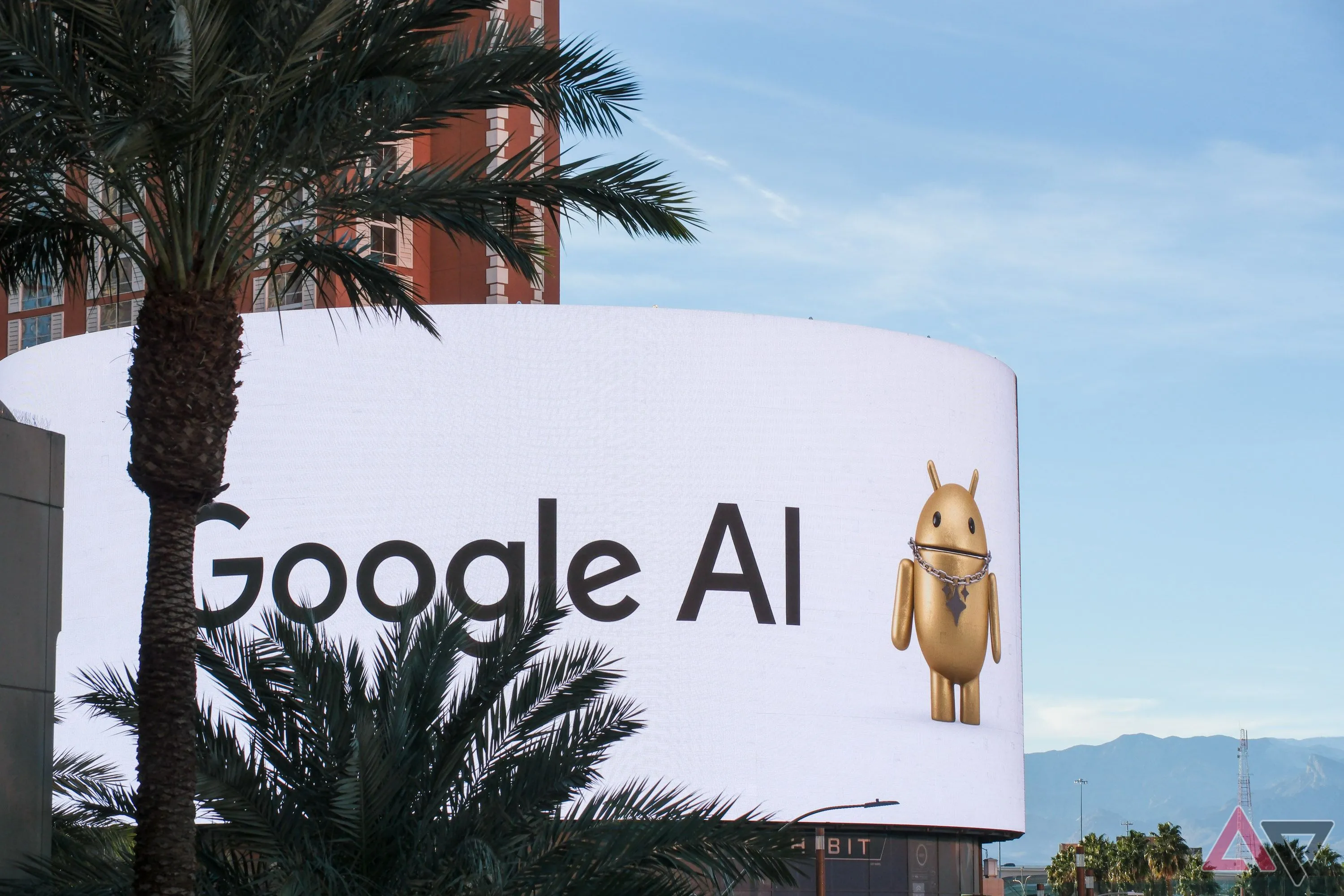 Biển quảng cáo Google AI tượng trưng cho các vấn đề đạo đức