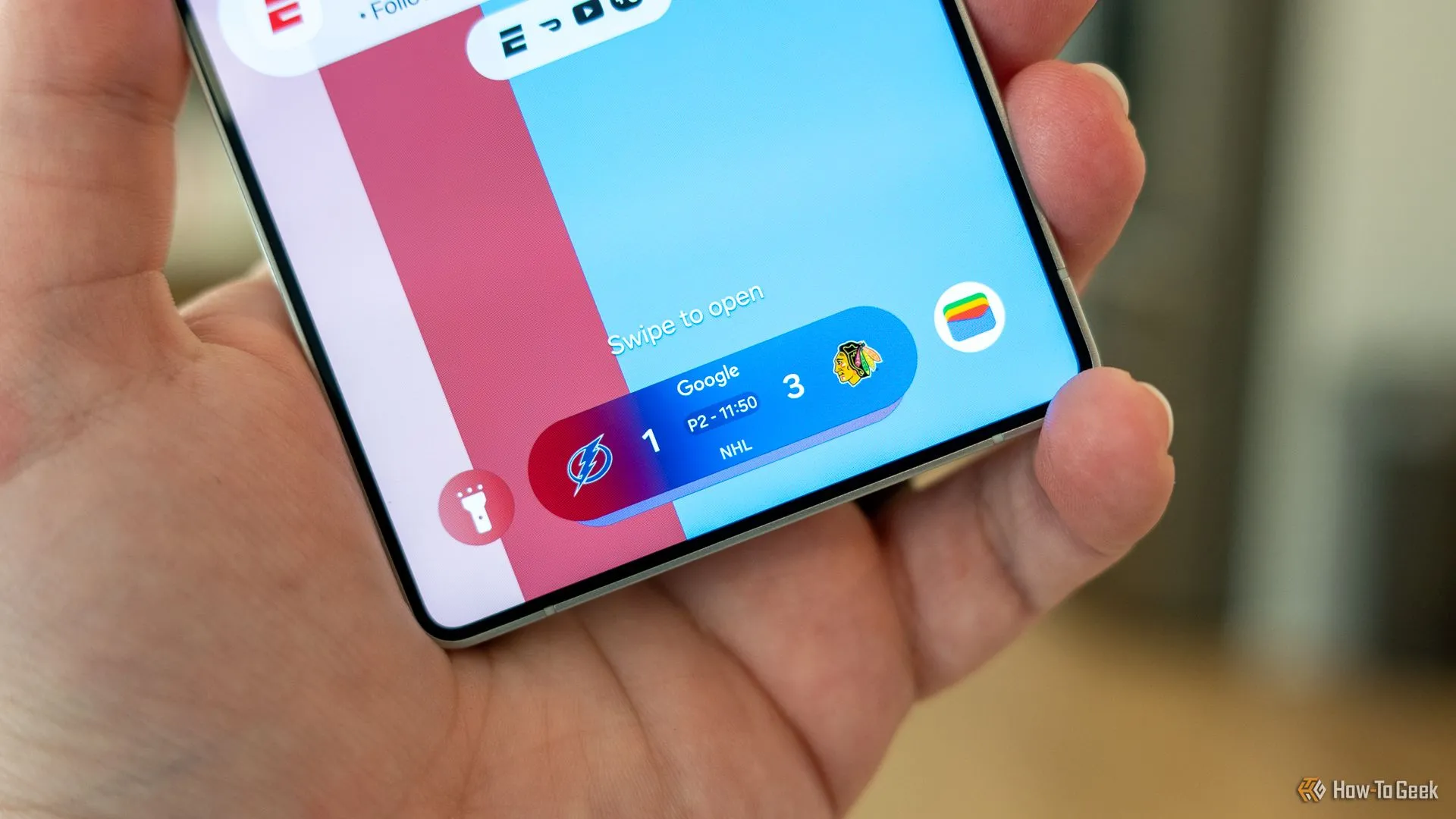 Giao diện Now Bar trên điện thoại Samsung Galaxy S25 Ultra hiển thị thông báo trực tiếp về chế độ Không làm phiền (DND)