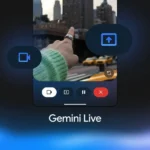 Hình ảnh minh họa chế độ Gemini Live, một phần của cập nhật giao diện gần đây