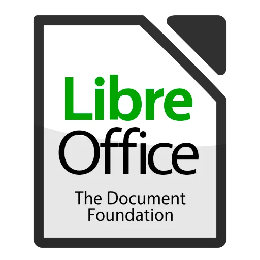 Biểu tượng chính thức của LibreOffice, đại diện cho phần mềm văn phòng mã nguồn mở và miễn phí.