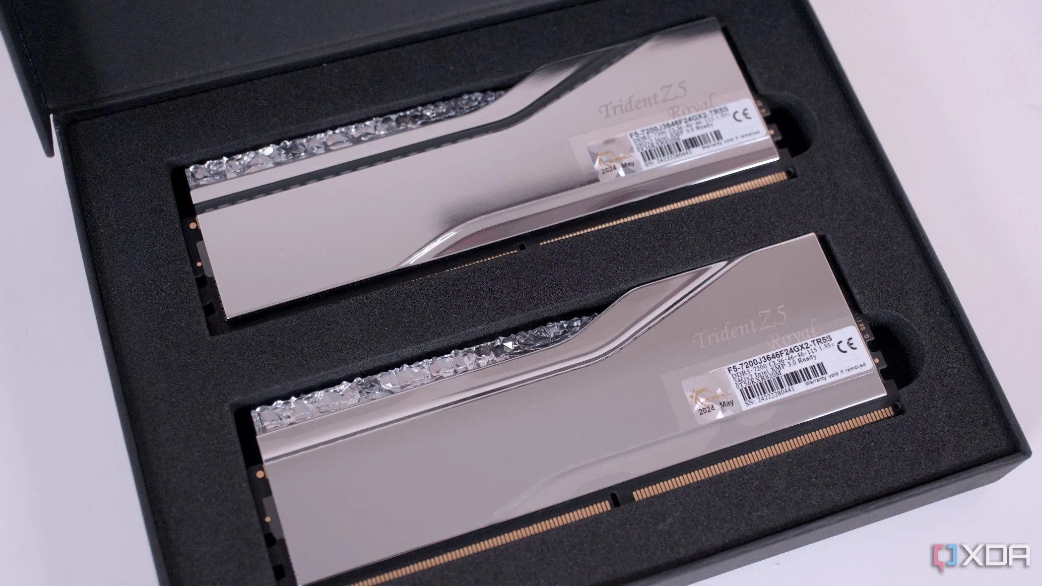 Bộ Kit RAM G.Skill Trident Z5 Royal DDR5-7200 cao cấp