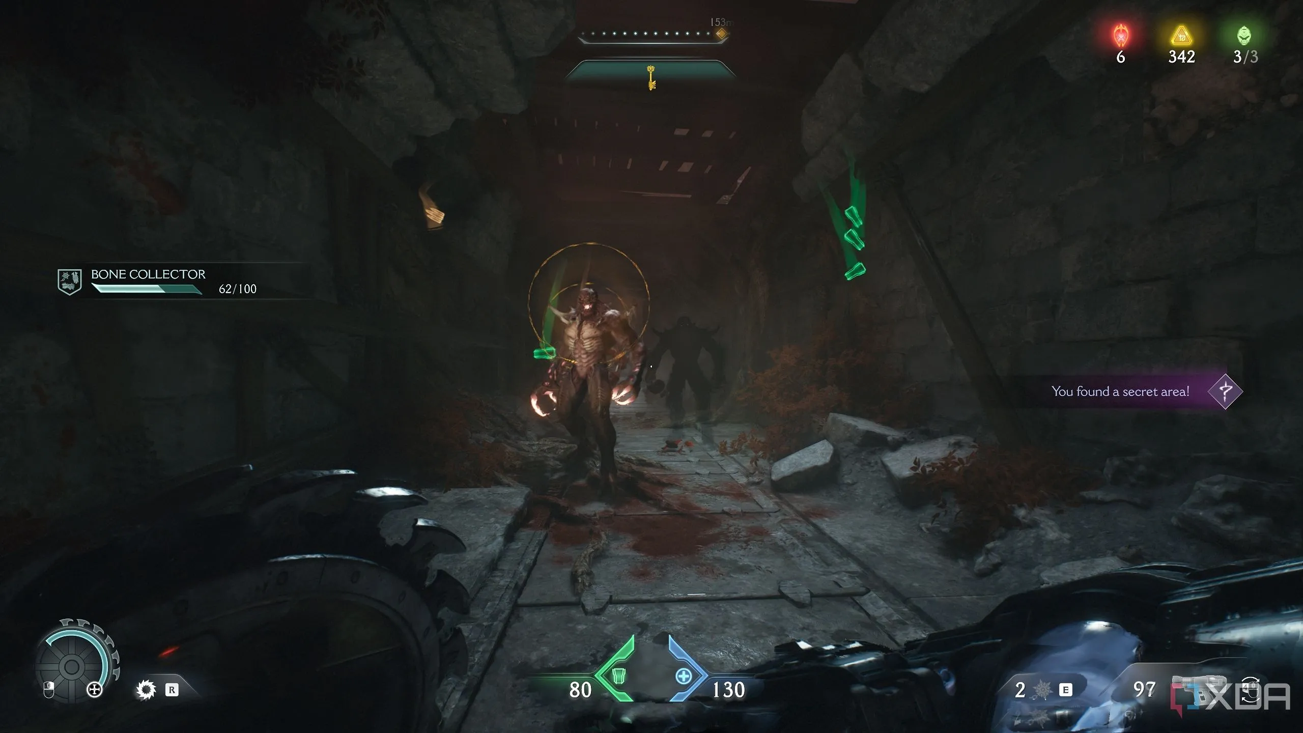Các Imp Stalker xuất hiện khi mở khóa khu vực bí mật 8 trong Doom The Dark Ages Chương 8.