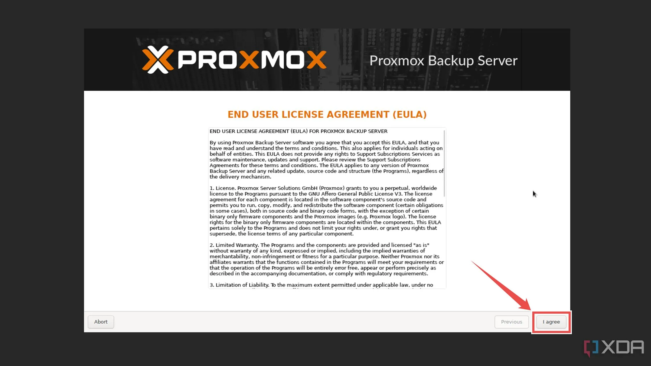 Chấp nhận Thỏa thuận cấp phép người dùng cuối (EULA) của PBS