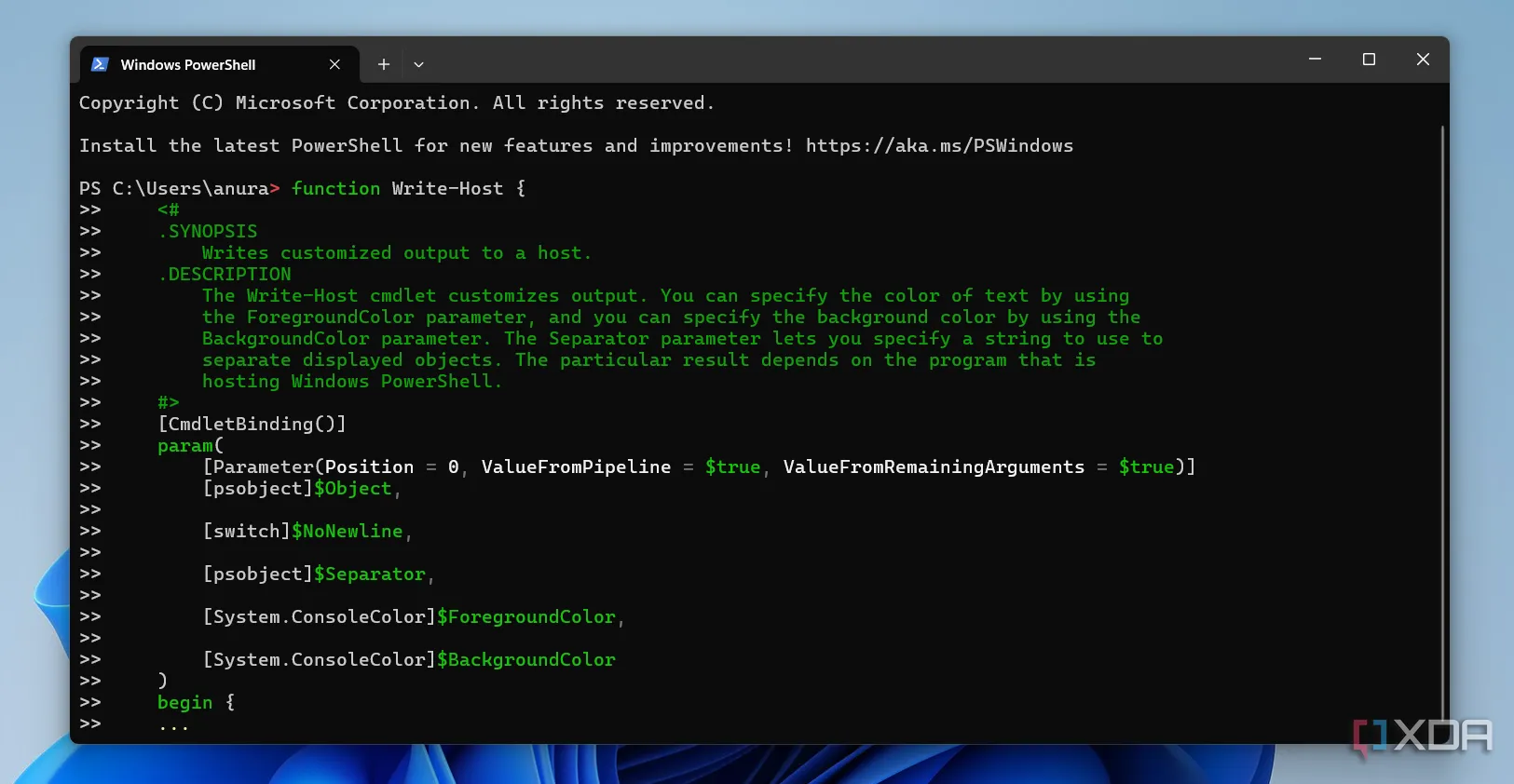 Định dạng code PowerShell chuyên nghiệp giúp tăng khả năng đọc và bảo trì