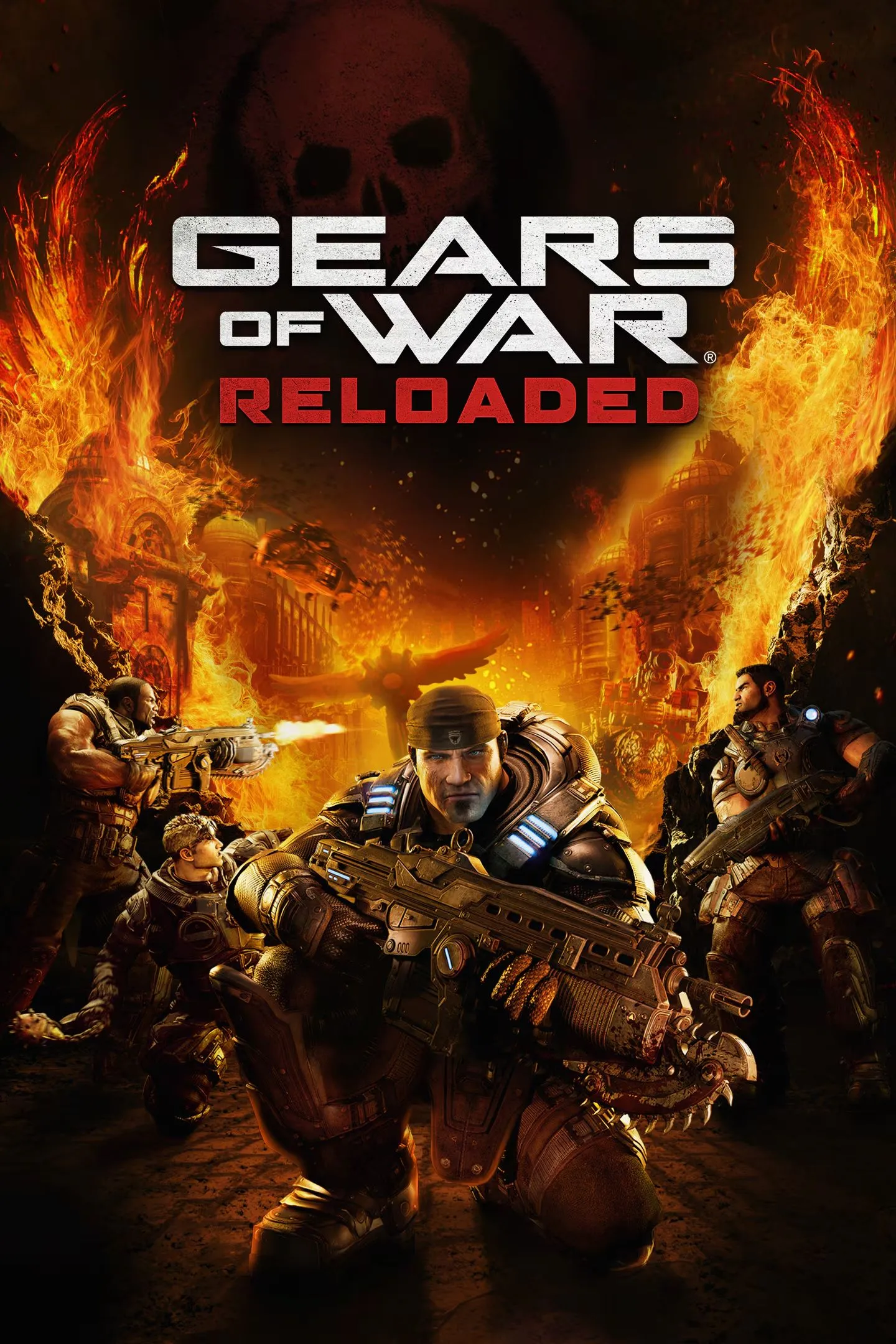 Gears of War Reloaded, hình ảnh bìa tổng hợp các nhân vật
