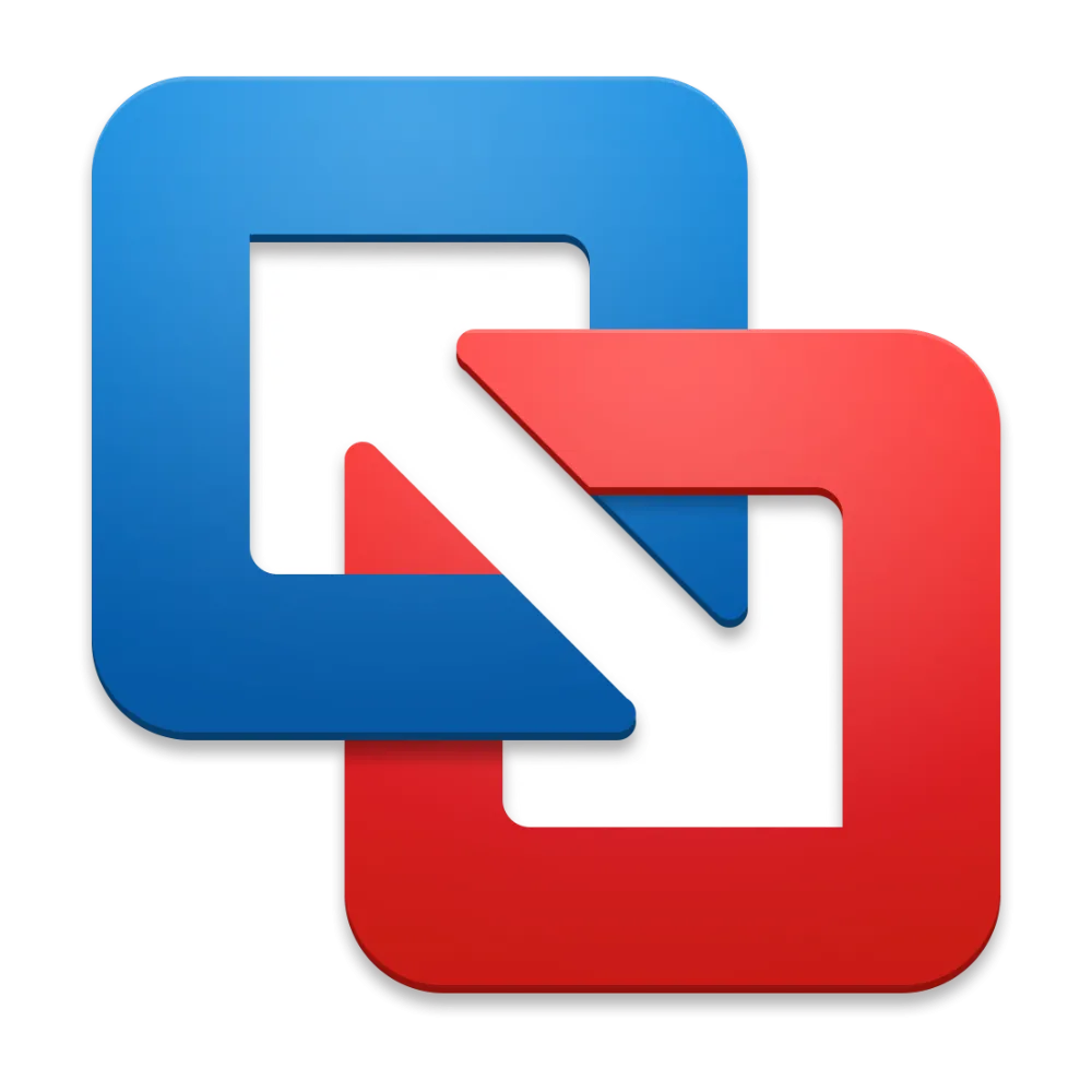 Giao diện chính của phần mềm VMware Fusion, hiển thị một máy ảo Windows đang hoạt động trên macOS