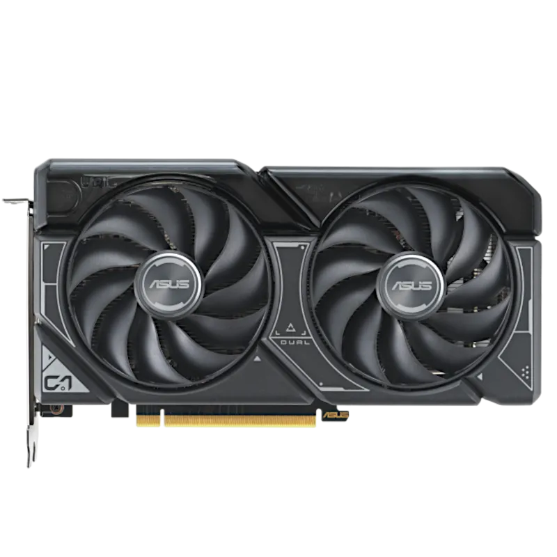 Hình ảnh card đồ họa Asus Dual GeForce RTX 4060 với thiết kế tản nhiệt hiệu quả