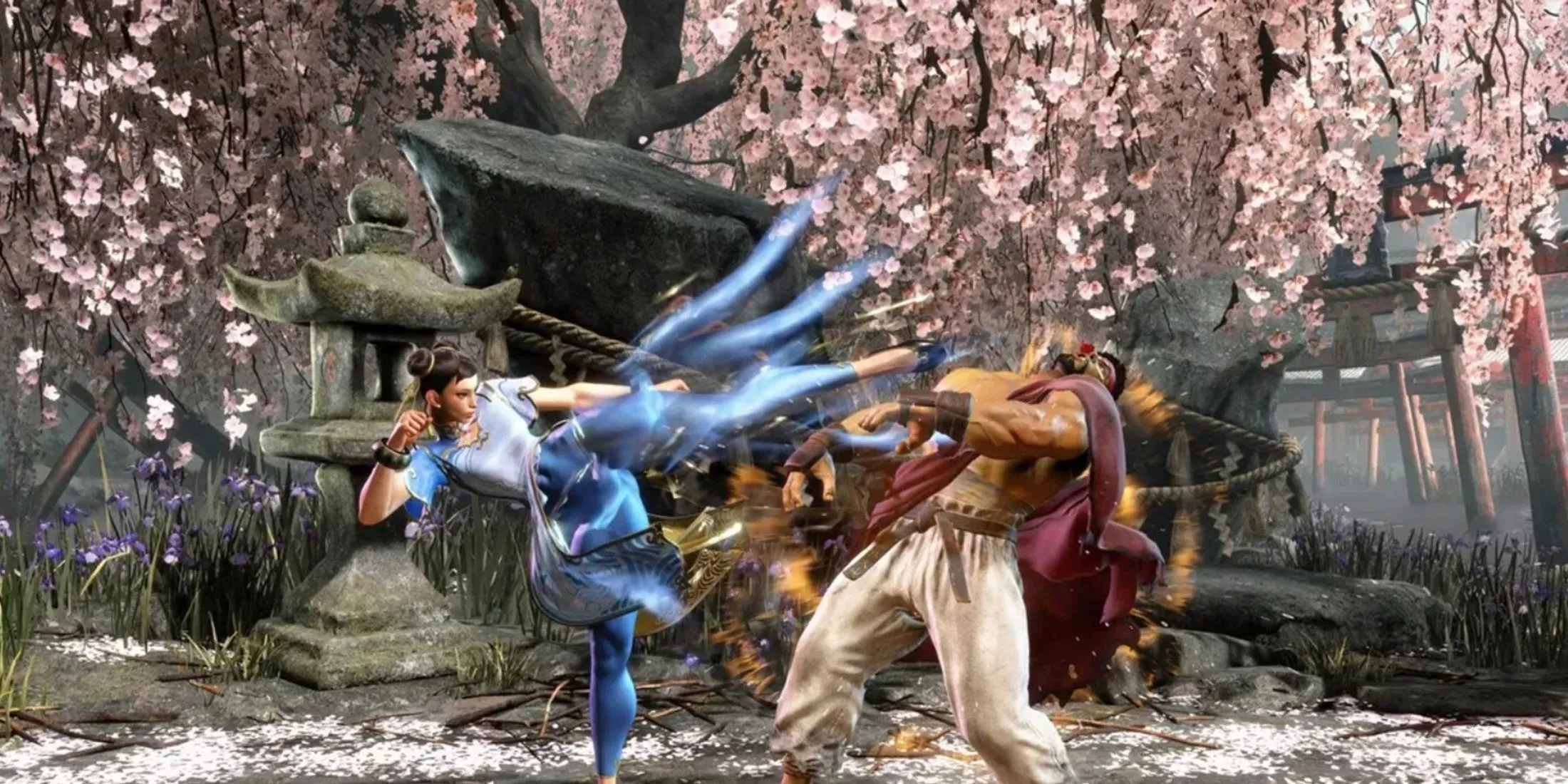 Hình ảnh gameplay tổng quan của tựa game Street Fighter 6, thể hiện đồ họa và không khí chiến đấu sôi động.
