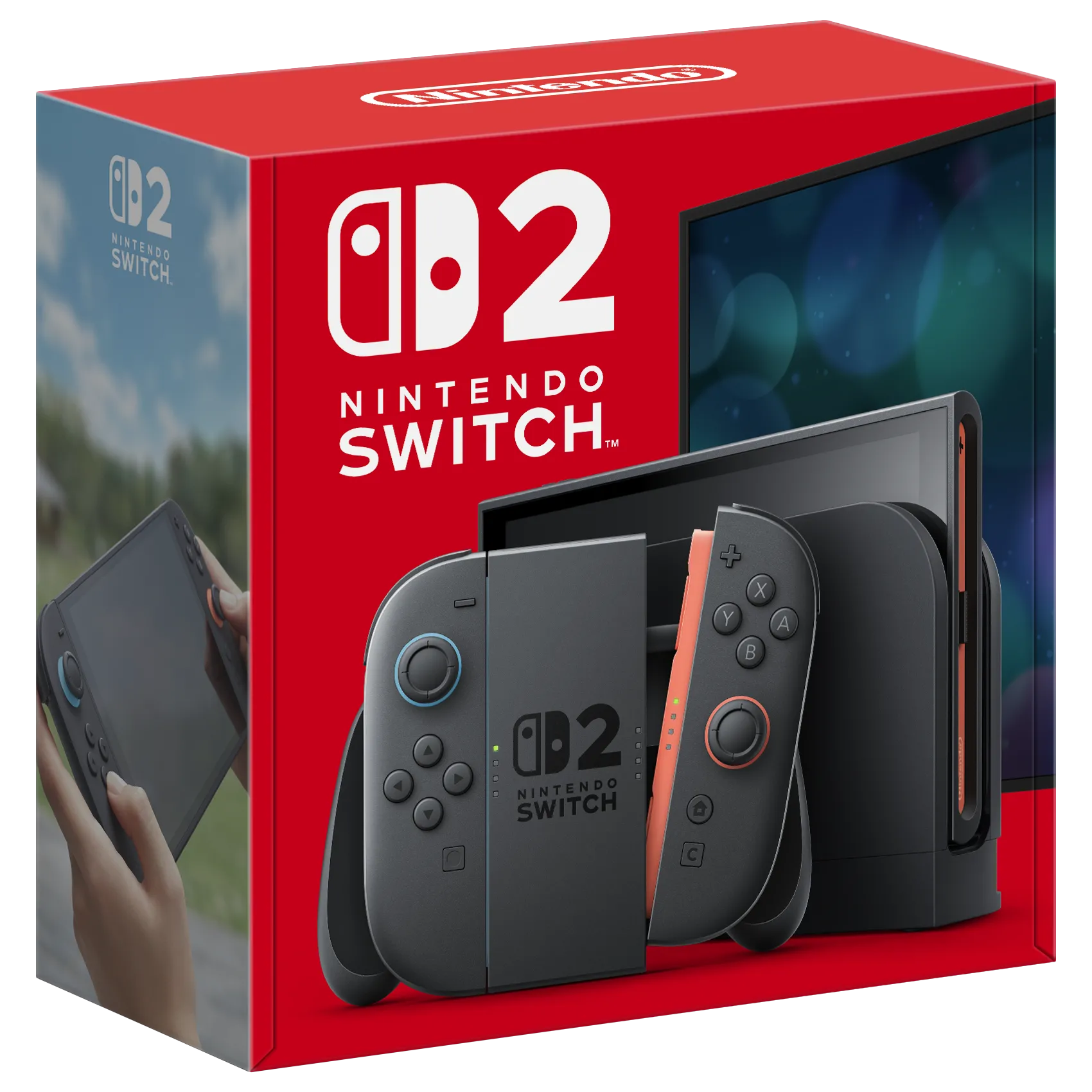 Hình ảnh hộp máy Nintendo Switch 2, thể hiện thế hệ console tiếp theo