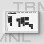 Màn hình ePaper TRMNL nhỏ gọn hiển thị thông tin như thời tiết, lịch và danh sách việc cần làm, giúp giảm phiền nhiễu