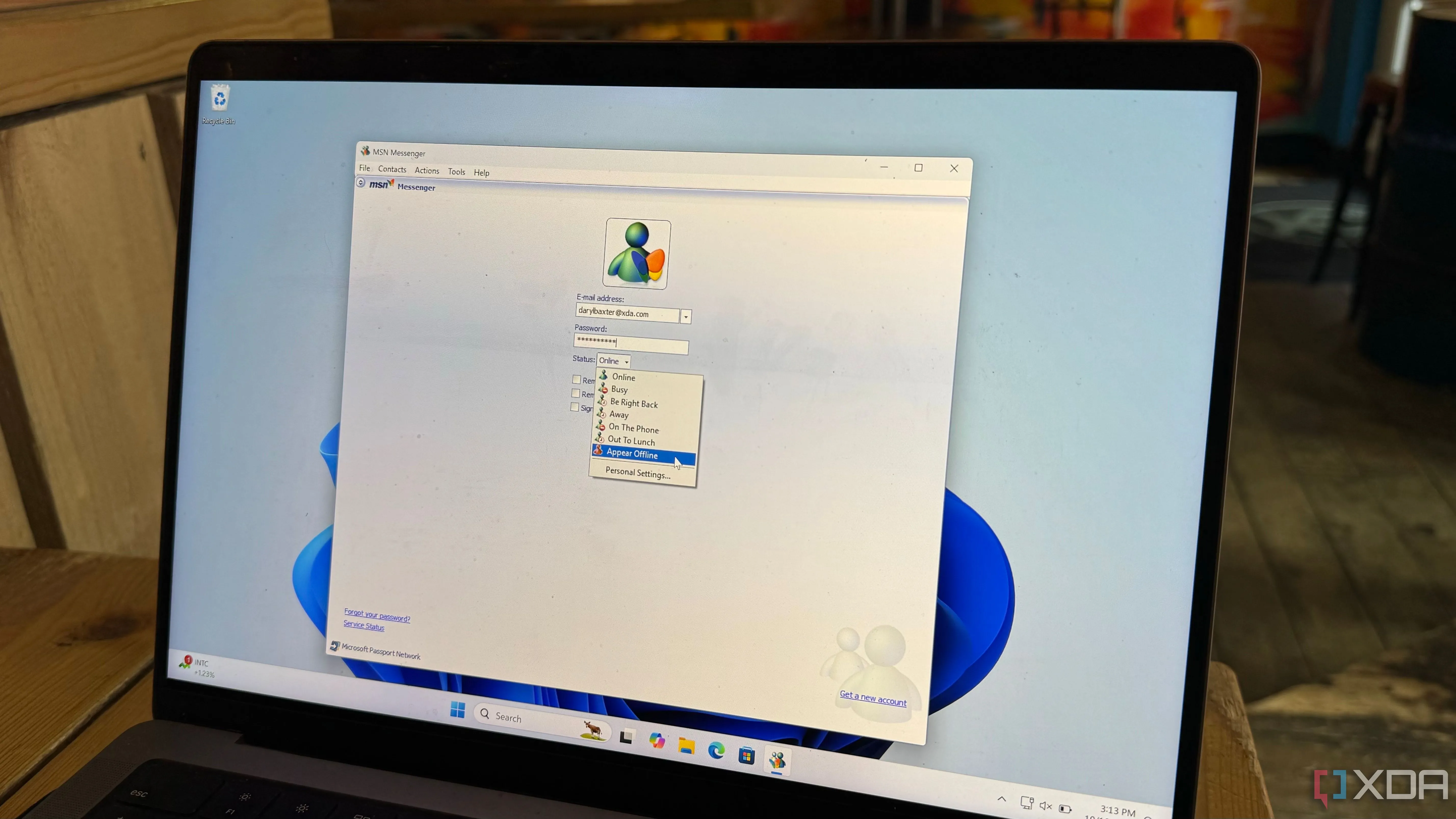 MSN Messenger 7.5 trên Windows 11, một trong những ứng dụng cũ của Microsoft có thể được hồi sinh