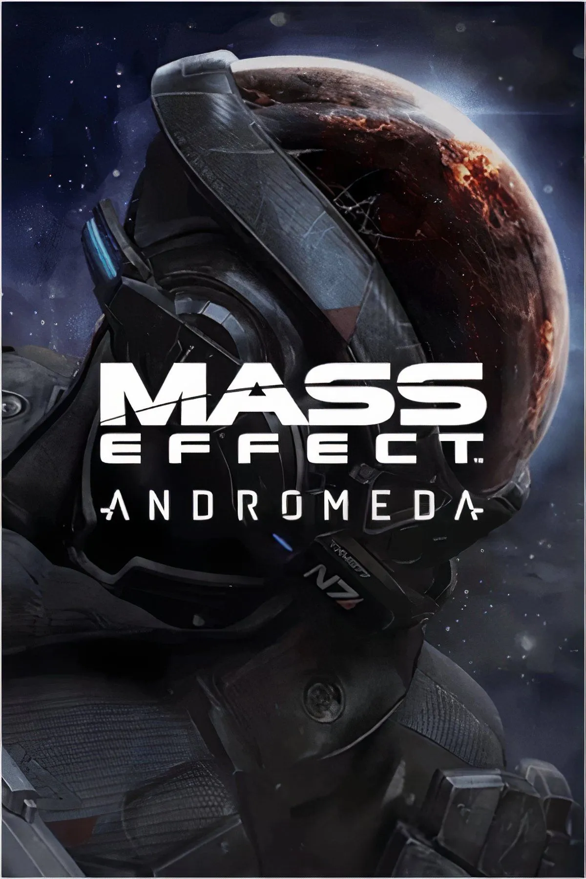 Ryder và phi hành đoàn trong Mass Effect Andromeda, với đồ họa gặp vấn đề ban đầu
