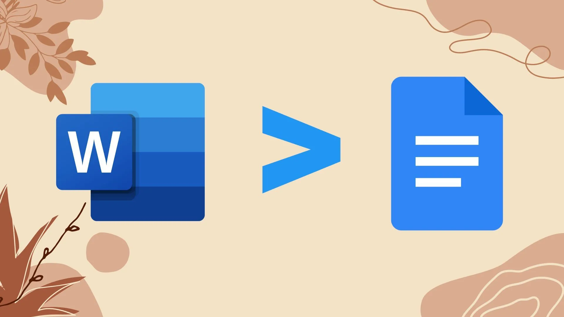 So sánh Microsoft Word và Google Docs, thể hiện sự đa dạng của các trình soạn thảo văn bản trên thị trường công nghệ