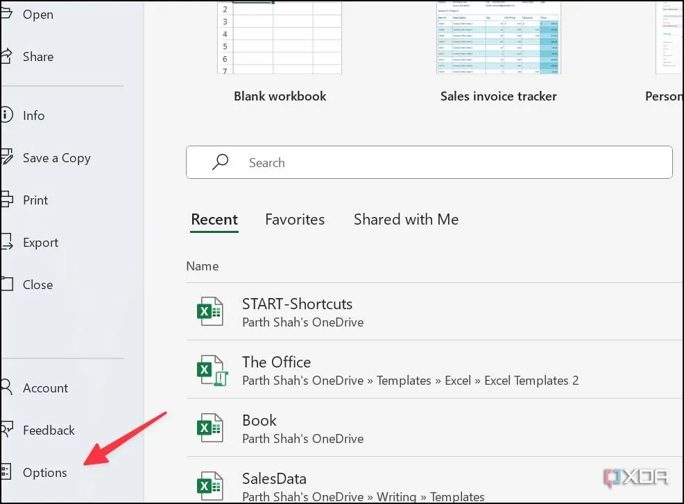 Tùy chọn nâng cao trong Excel (Advanced Options)