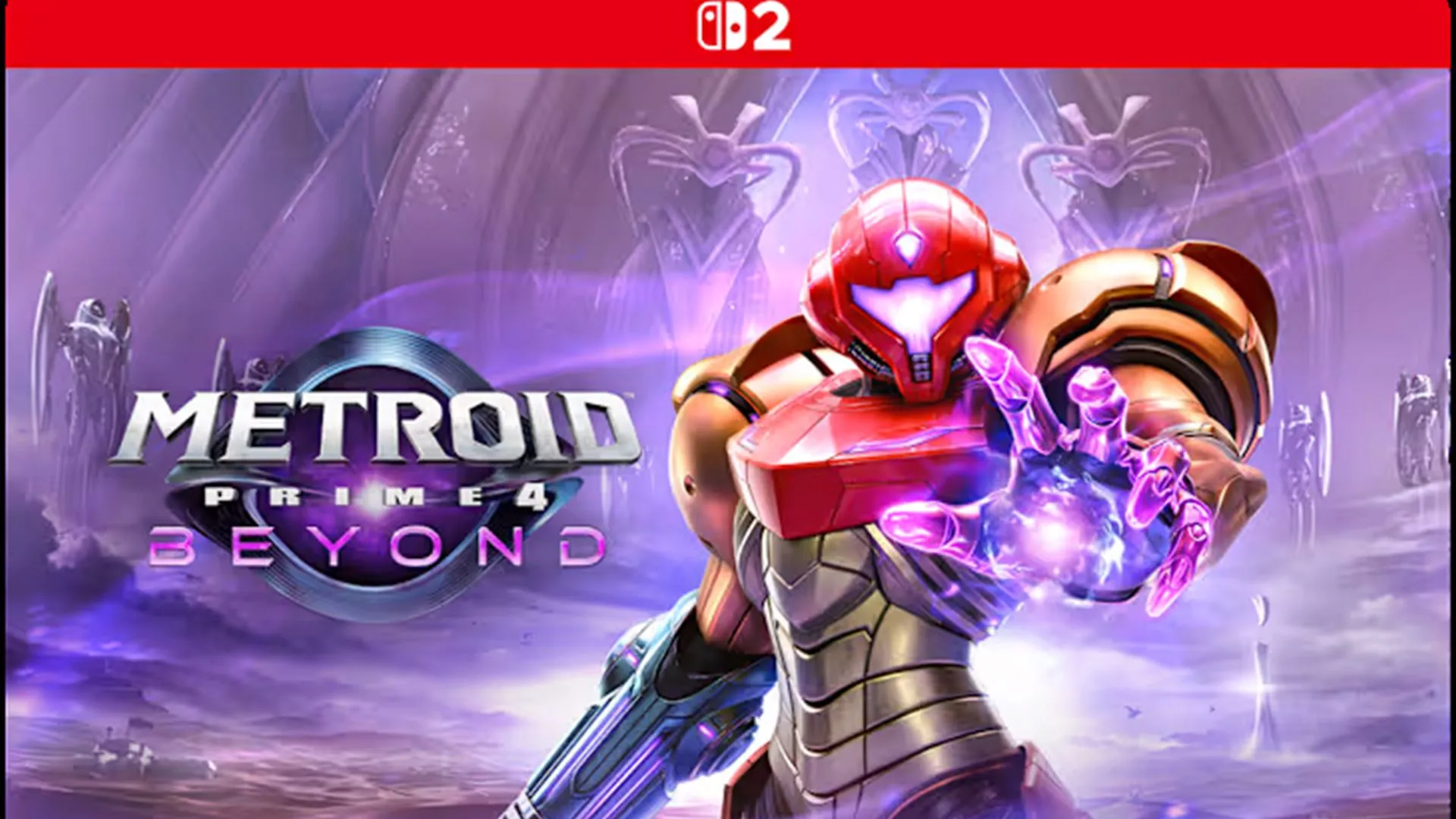 Ảnh bìa Metroid Prime 4: Beyond – Nintendo Switch 2 Edition, hứa hẹn cải thiện đồ họa và nhiều chế độ chơi mới.