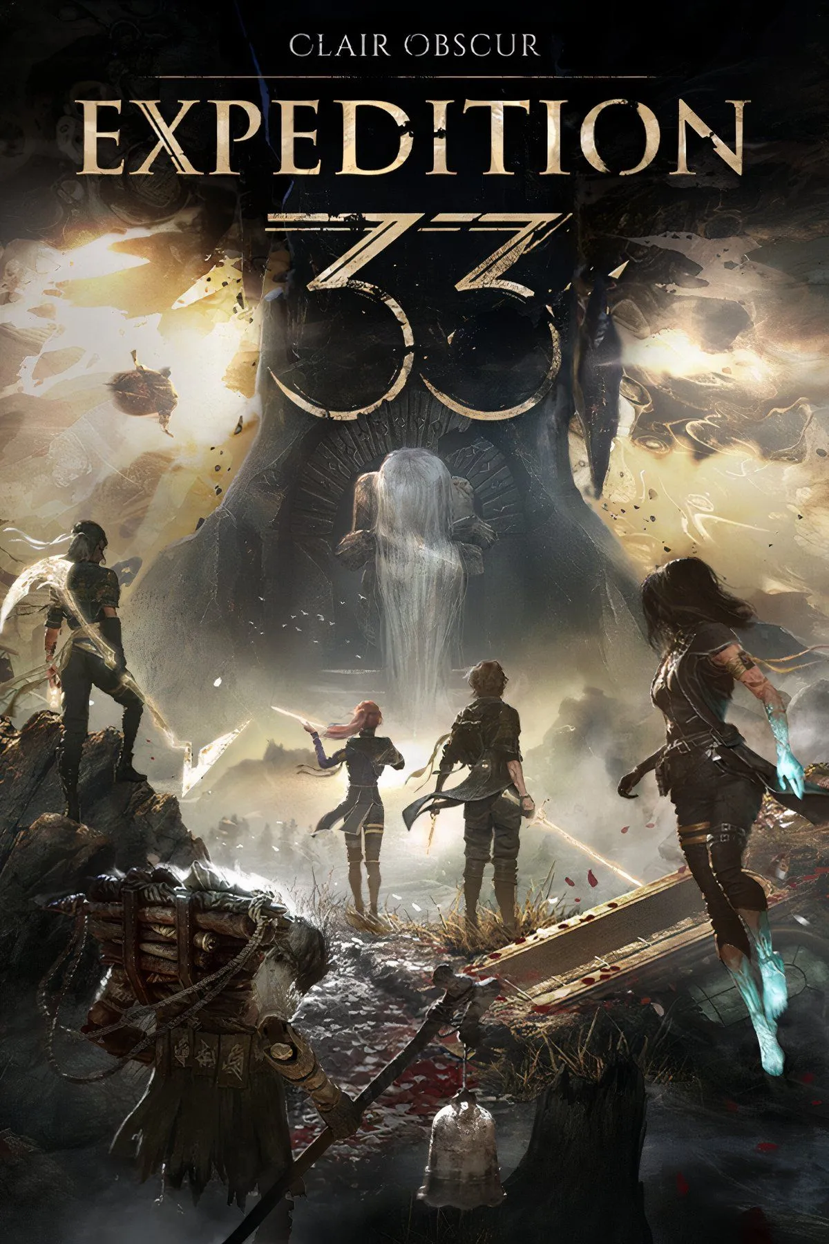 Ảnh minh họa lối chơi và nhân vật trong game JRPG Clair Obscur: Expedition 33 với đồ họa độc đáo, thể hiện thành công của game có giá 50 USD.