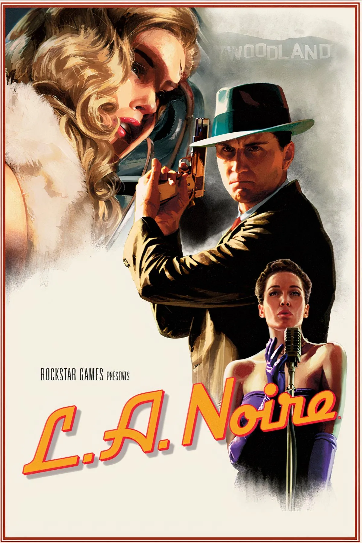 Ảnh tổng hợp các cảnh điều tra và giao tiếp trong L.A. Noire, thể hiện công nghệ hoạt hình khuôn mặt tiên tiến.