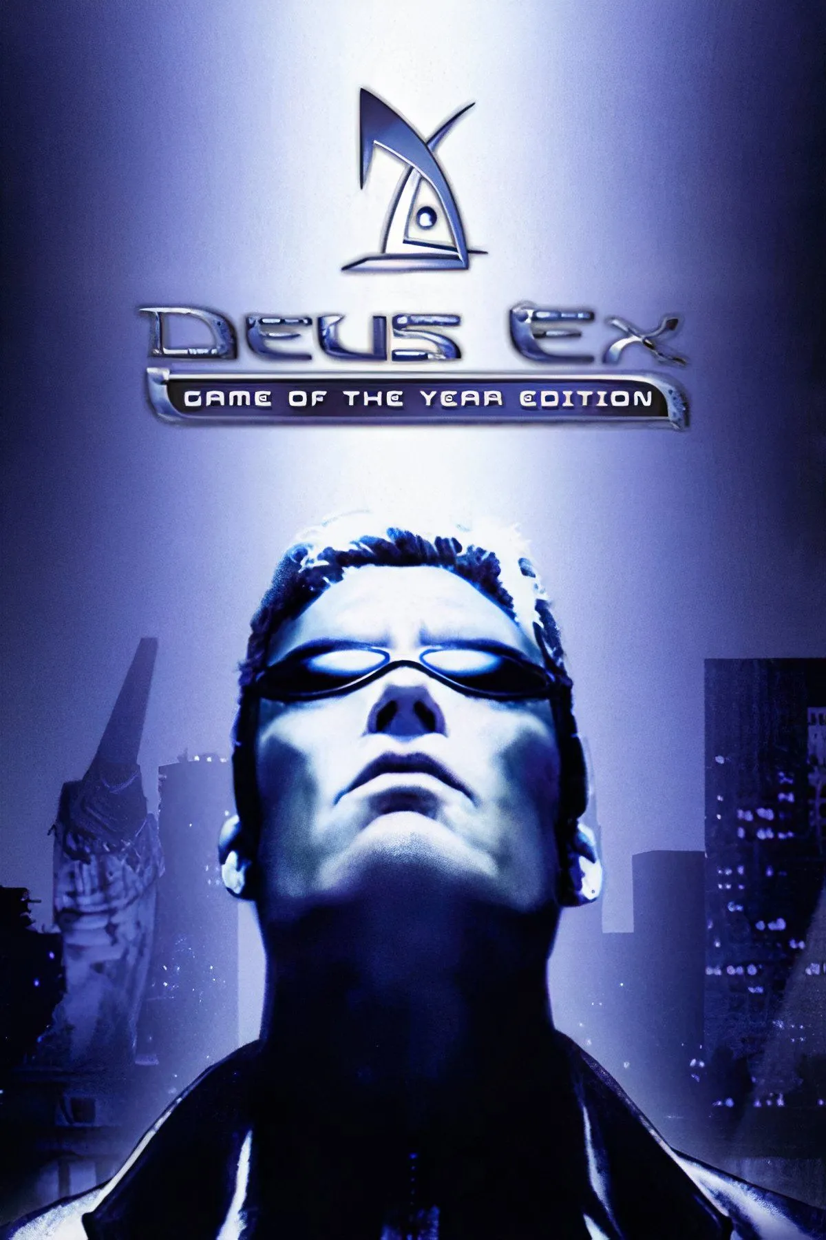 Ảnh tổng hợp các cảnh gameplay từ Deus Ex (2000), thể hiện lối chơi hành động lén lút và nhập vai.