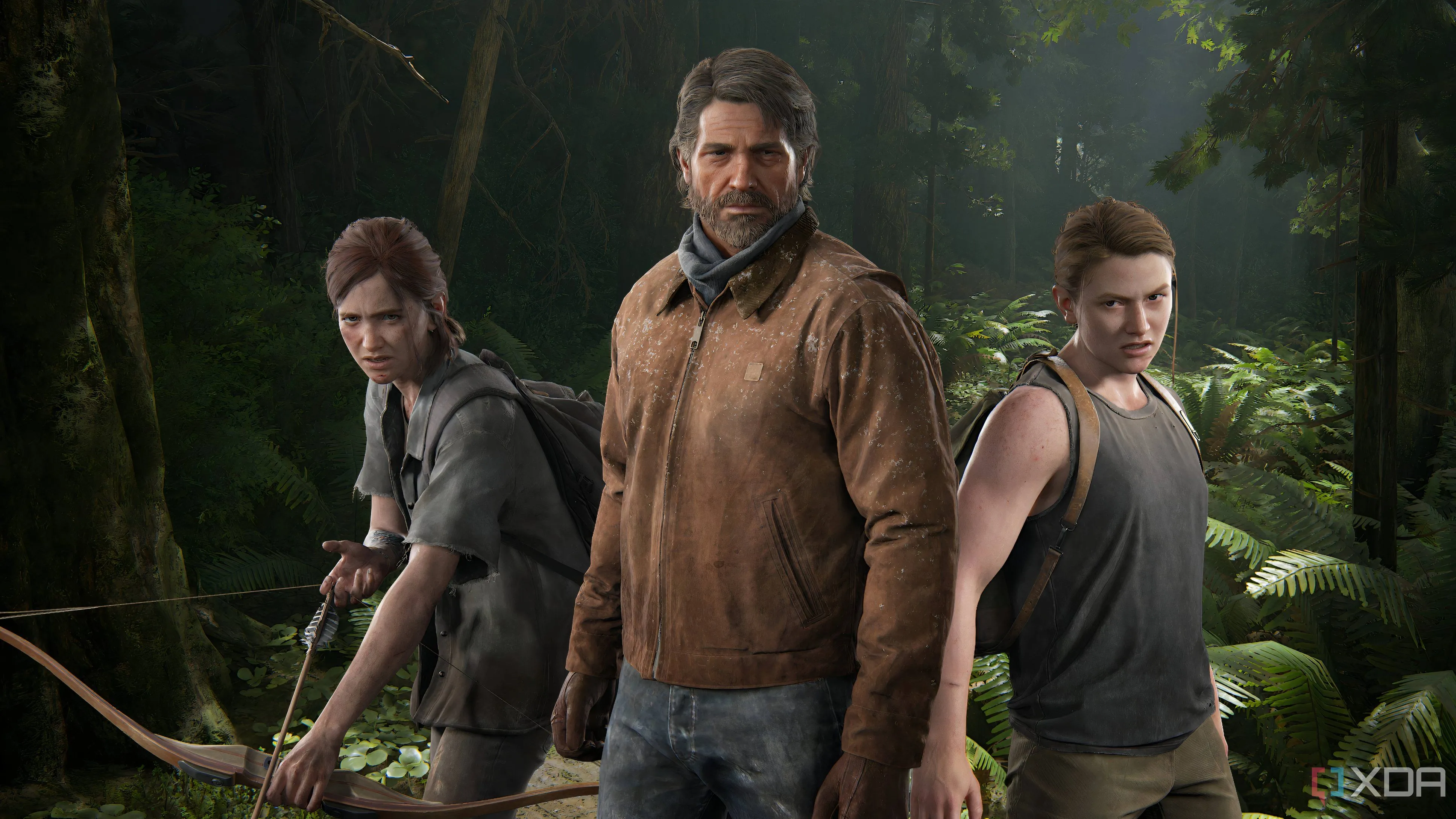 Ba nhân vật chính Ellie, Joel và Abby đại diện cho câu chuyện bi tráng của The Last of Us