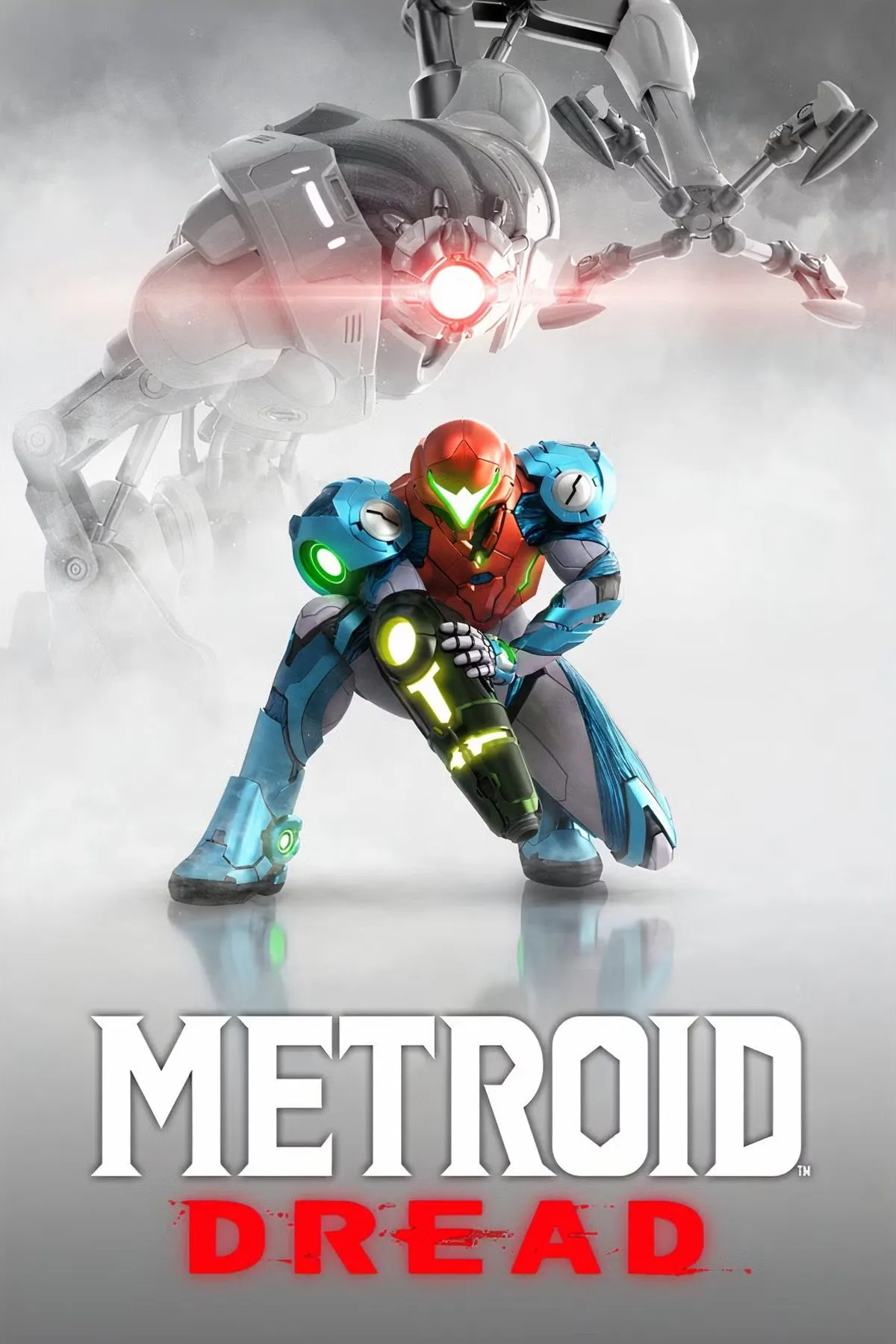 Bìa game Metroid Dread với nhân vật Samus Aran và Raven Beak, đại diện cho thử thách khó nhằn của trò chơi.