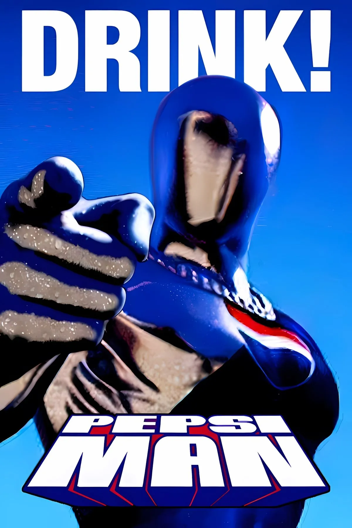 Bìa nghệ thuật của tựa game Pepsiman, một game quảng cáo độc đáo trên PlayStation 1