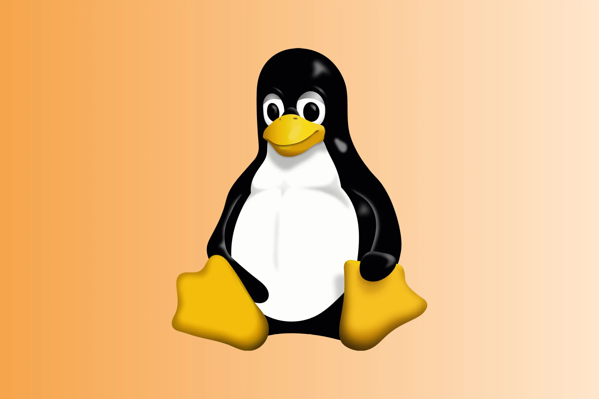 Biểu tượng chim cánh cụt Tux - linh vật của hệ điều hành Linux.