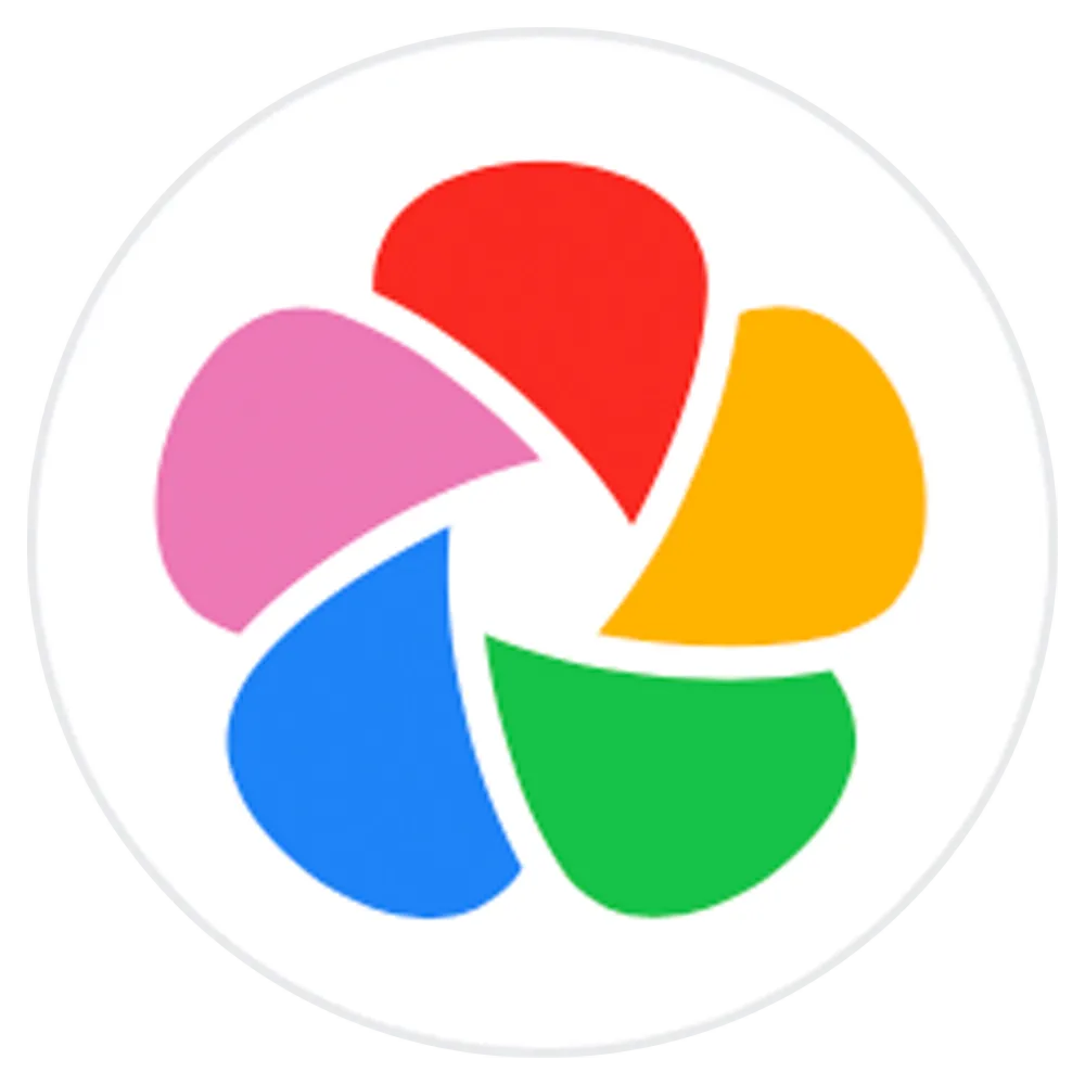 Biểu tượng (logo) của Immich, một giải pháp quản lý ảnh tự host mã nguồn mở.