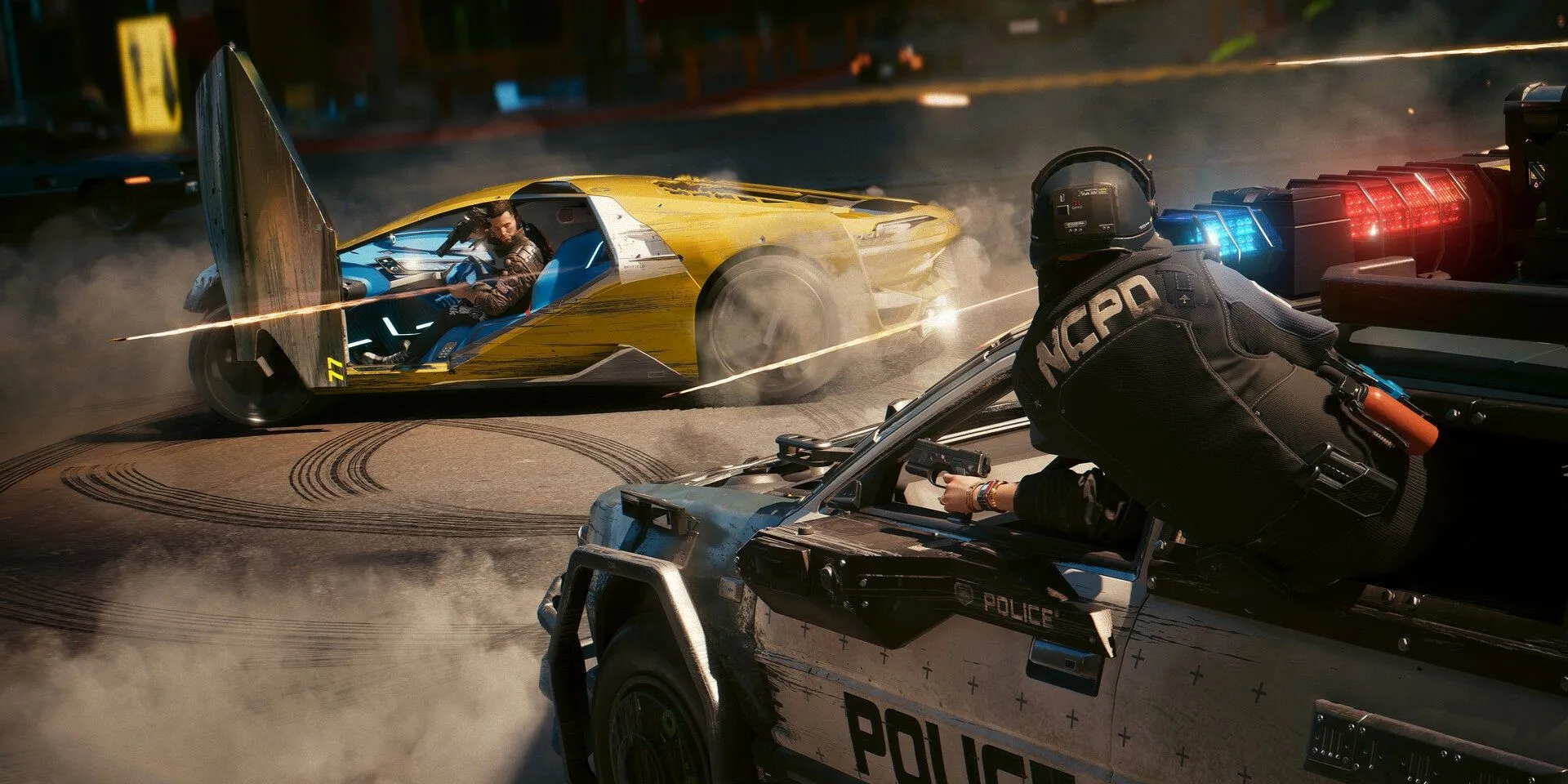 Biểu tượng nổi bật của tựa game hành động thế giới mở Cyberpunk 2077.