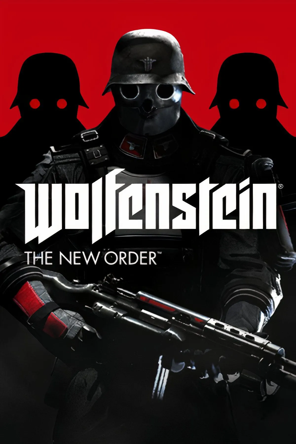 B.J. Blazkowicz trong Wolfenstein: The New Order bị buộc phải lựa chọn giữa việc hy sinh Fergus Reid hoặc Wyatt Earp dưới sự giám sát của Deathshead.