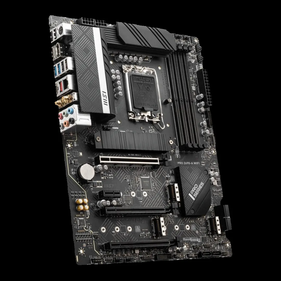 Bo mạch chủ MSI PRO Z690-A WiFi hỗ trợ kết nối không dây thế hệ mới