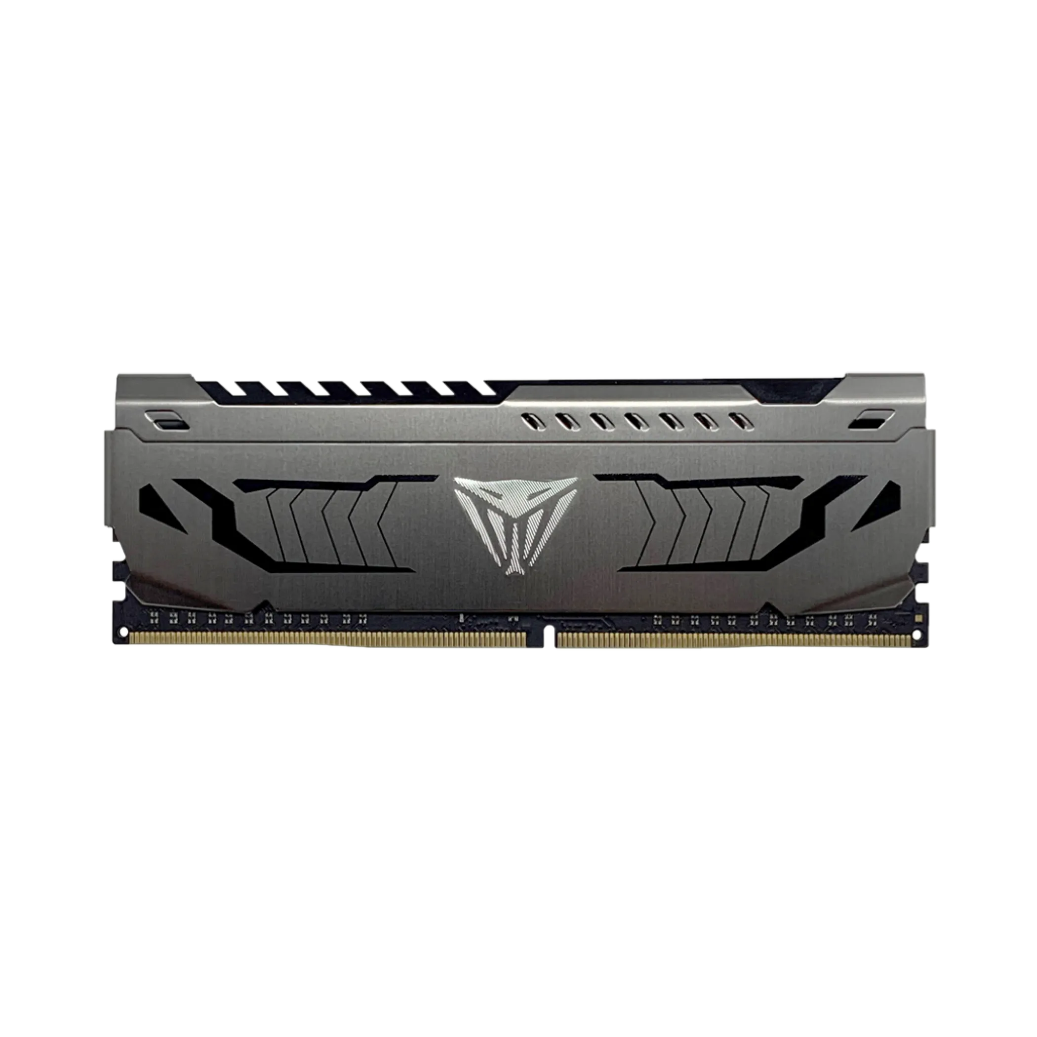 Bộ RAM Patriot Viper Steel DDR4 với tản nhiệt nhôm màu đen, hiệu suất 3200MHz