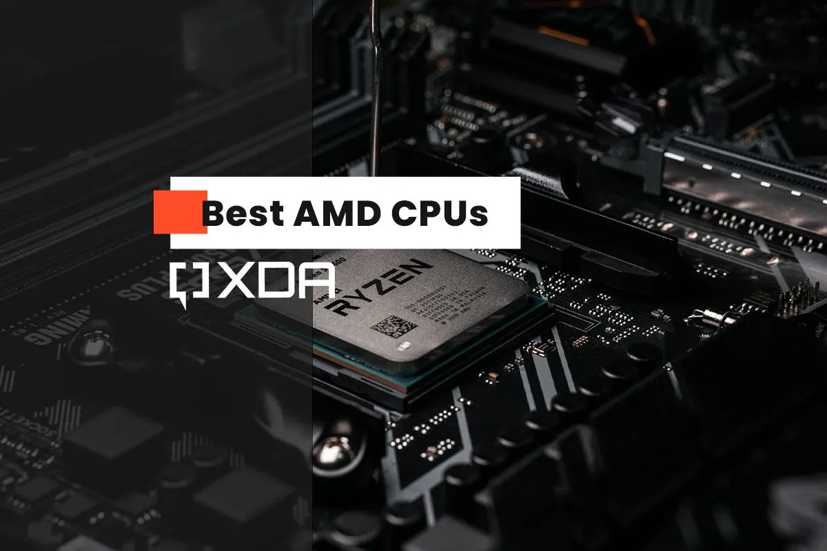 Bộ sưu tập các CPU AMD tốt nhất, minh họa cho sự đa dạng lựa chọn khi xây dựng PC