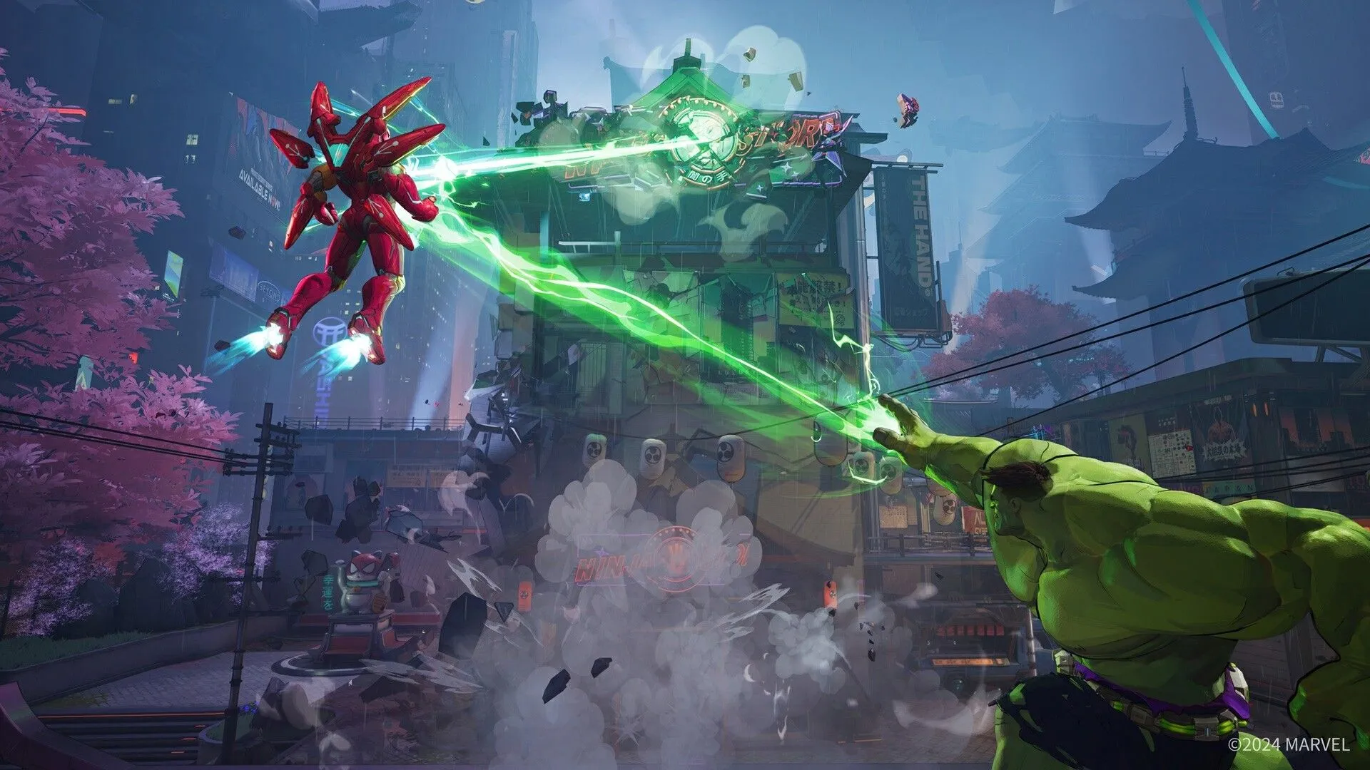 Các biểu tượng và yếu tố thương hiệu Marvel trong Marvel Rivals