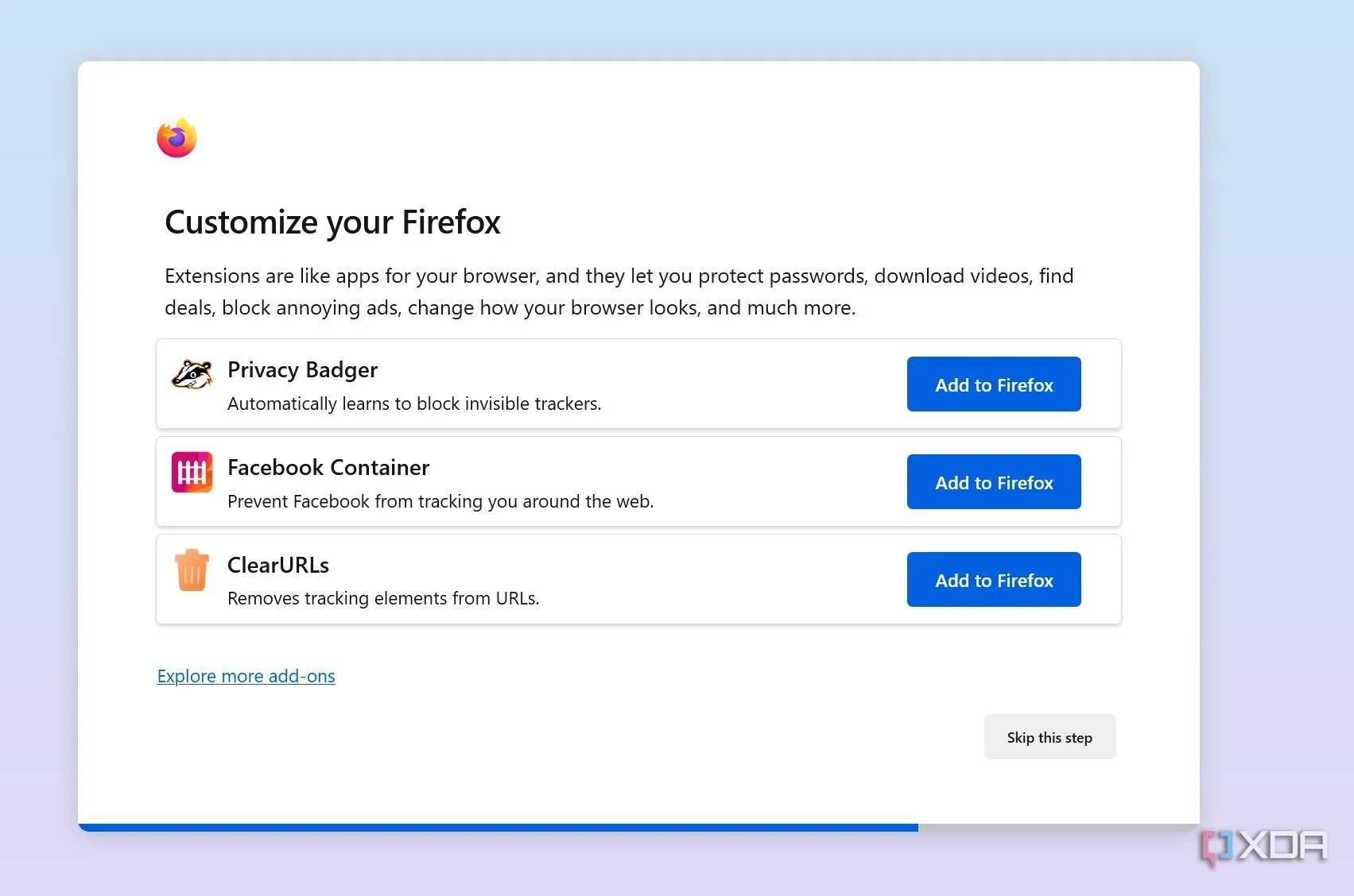 Các cài đặt bảo mật và quyền riêng tư nâng cao trên trình duyệt Firefox