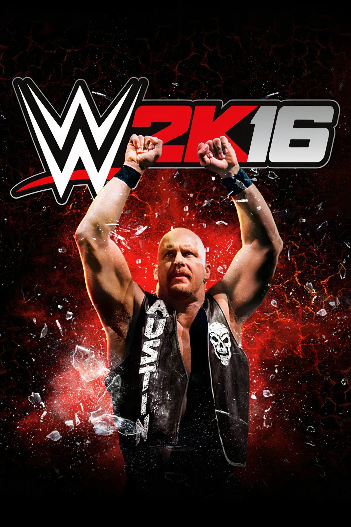 Các đô vật trong WWE 2K16, minh họa cho sự trở lại mạnh mẽ của series với roster đồ sộ và gameplay được cải thiện.