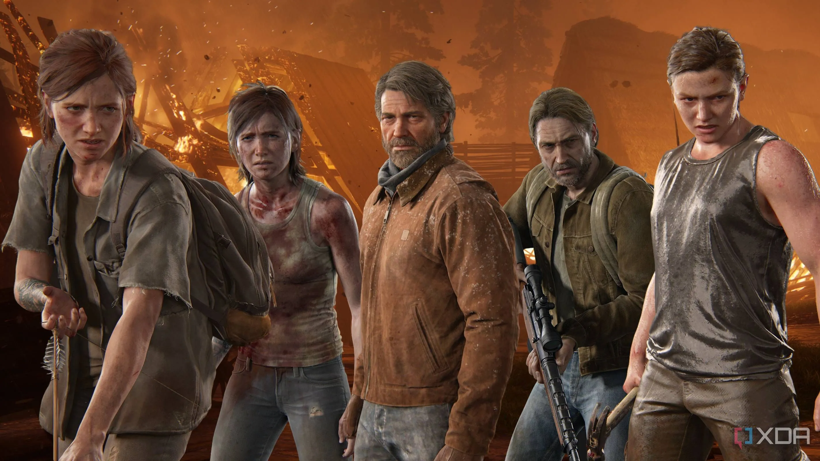 Các nhân vật chính từ series The Last of Us của Naughty Dog, đại diện cho công thức gameplay truyền thống của studio