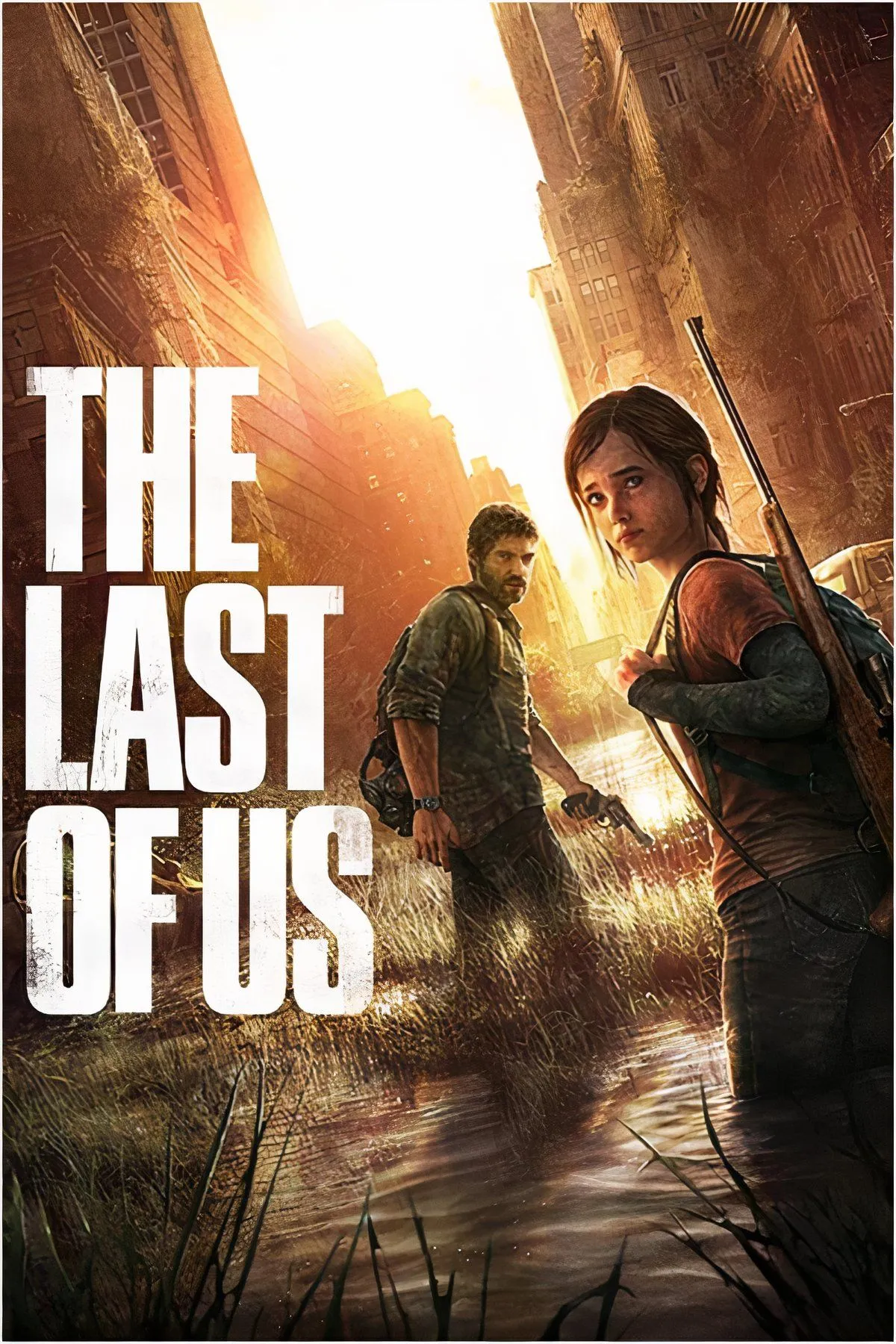 Các thành viên Fireflies đang thẩm vấn Joel trong The Last of Us, ánh đèn rọi chiếu tạo không khí căng thẳng