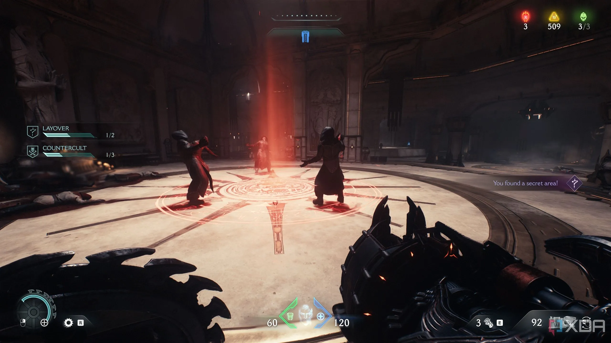 Các tín đồ quỷ dữ đang cầu nguyện trong khu vực bí mật mới của Doom: The Dark Ages
