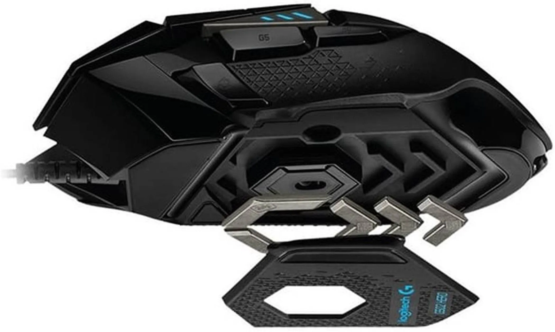 Các viên tạ điều chỉnh trọng lượng của chuột Logitech G502