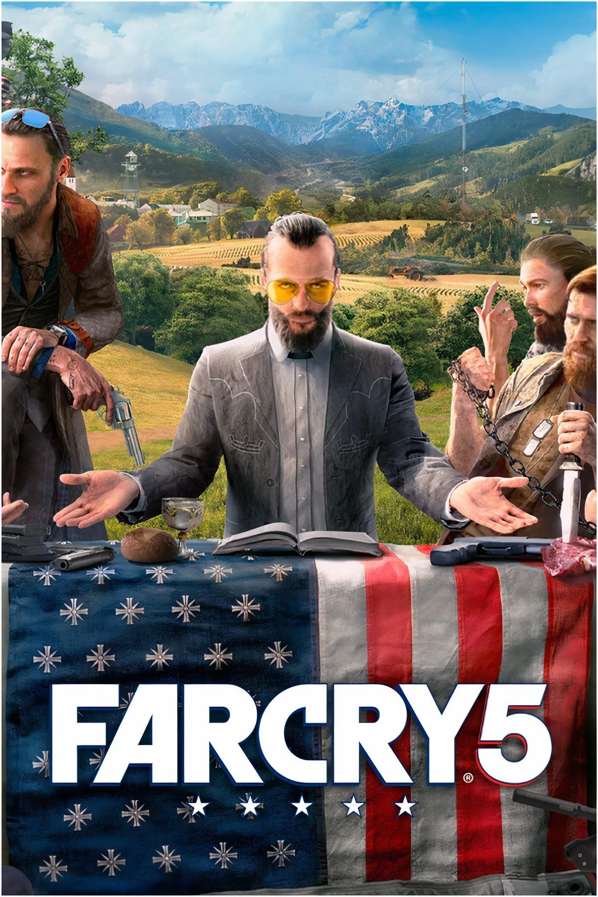 Cảnh bị bắt cóc hoặc gây mê đột ngột trong thế giới của Far Cry 5