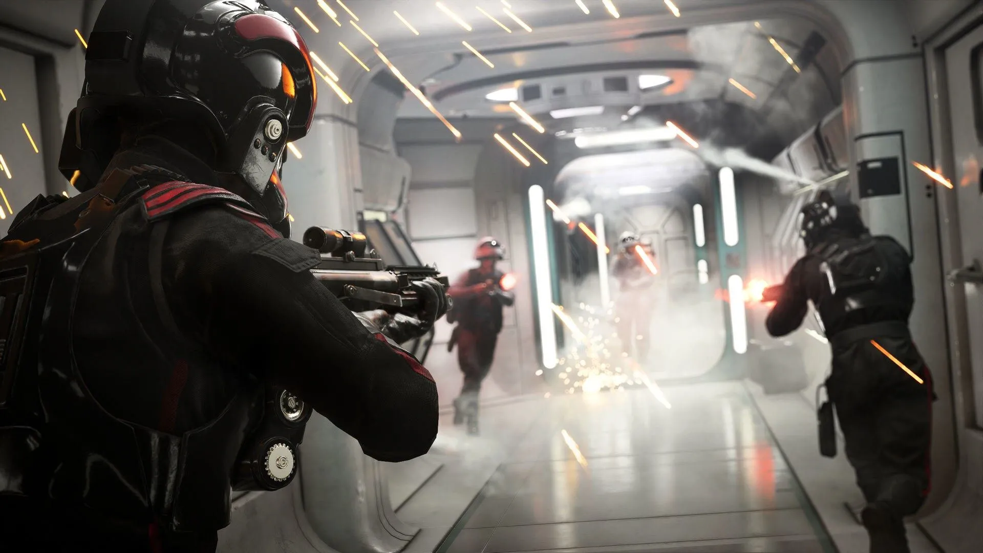 Cảnh quân Đế chế và phiến quân Rebels giao tranh trong Star Wars Battlefront 2, minh họa gameplay DLC mới