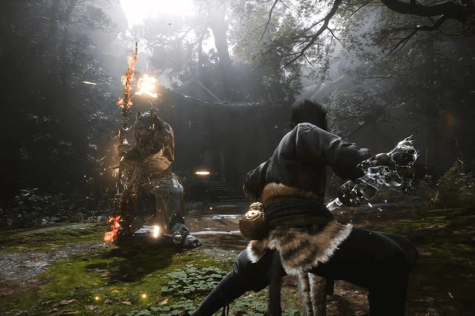 Cảnh trong game Black Myth: Wukong, tựa game đoạt giải Game of the Year Steam Awards 2024