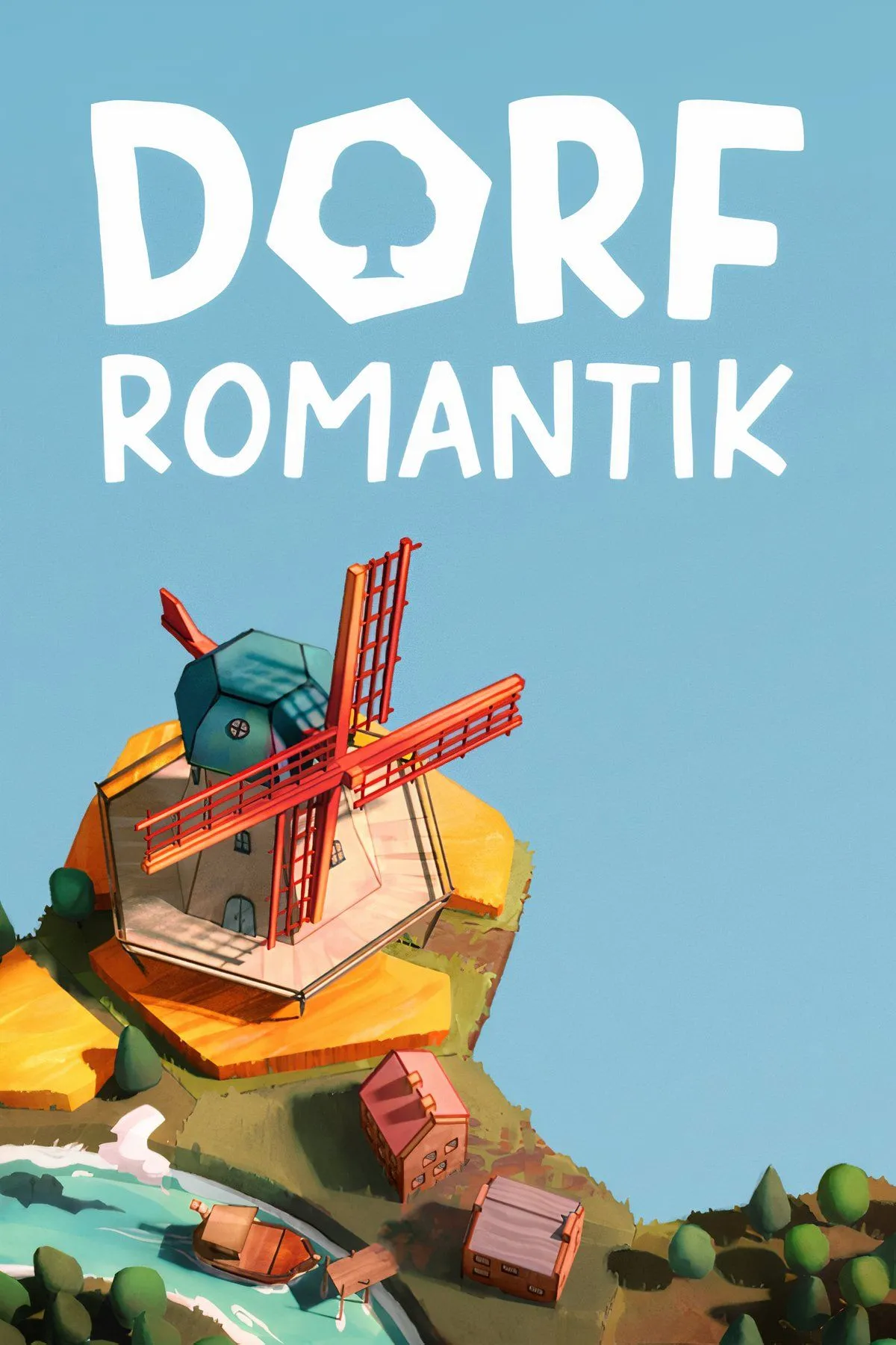 Cảnh xây dựng thế giới trong game Dorfromantik, một trò chơi giải đố thư giãn với các ô lục giác tạo nên cảnh quan đồng quê yên bình.