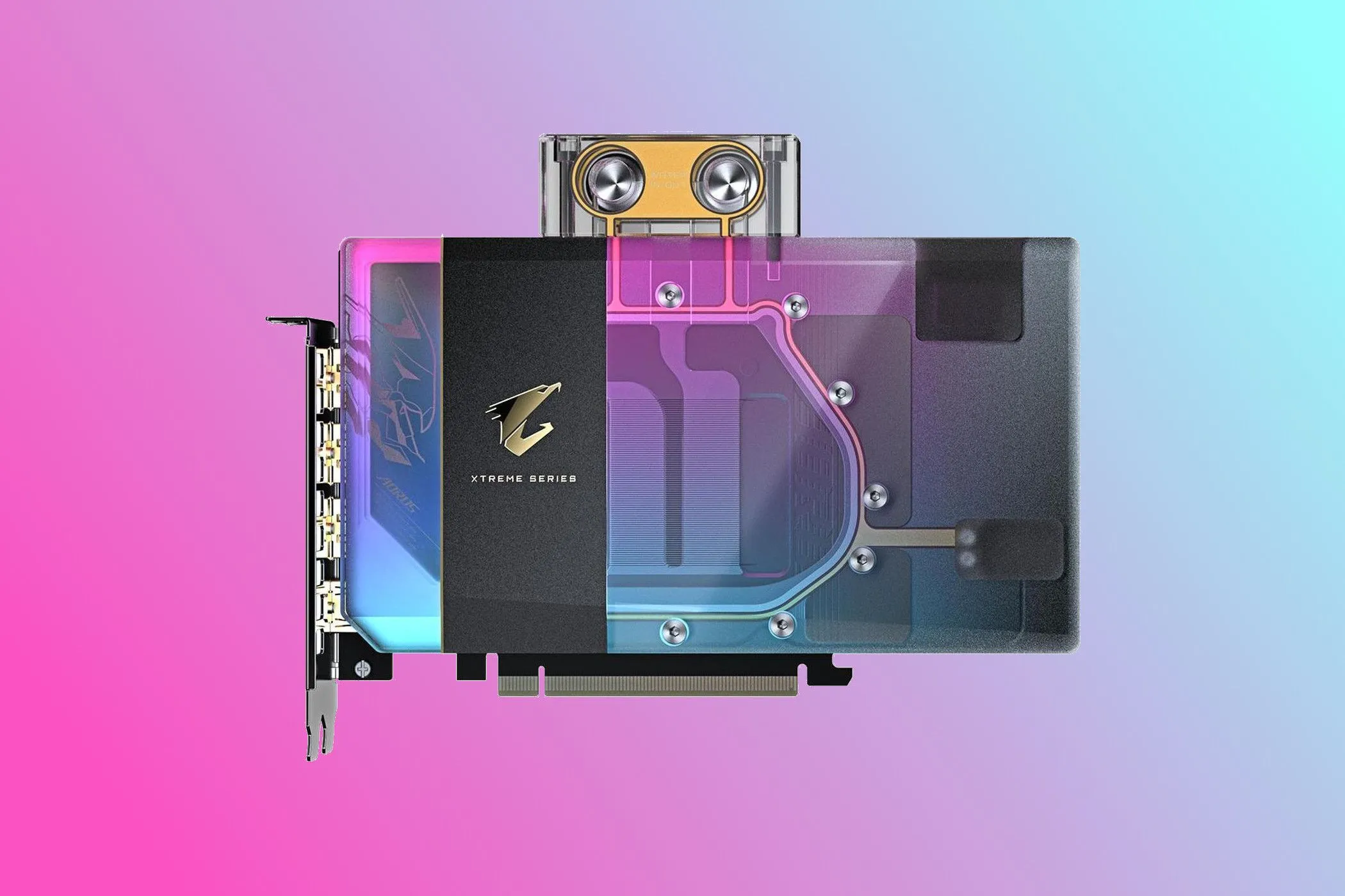 Card đồ họa Gigabyte AORUS GeForce RTX 5080 XTREME WATERFORCE WB dành cho tản nhiệt nước