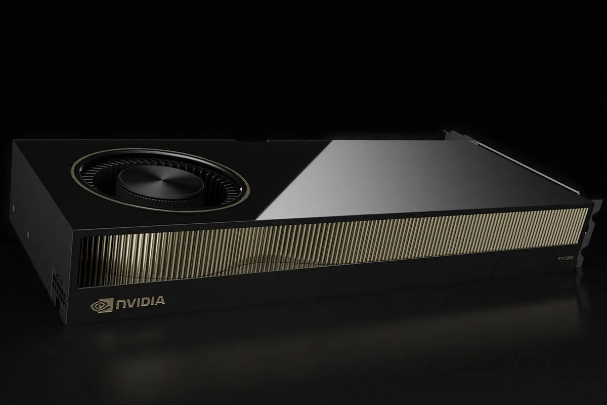 Card đồ họa Nvidia RTX 5880 Ada, một ví dụ về GPU workstation chuyên dụng cho các tác vụ chuyên nghiệp như render 3D.