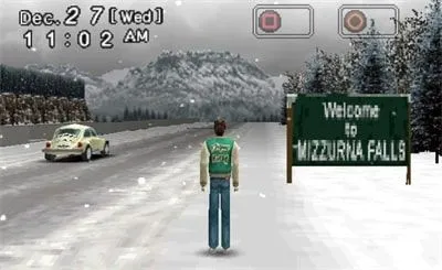 Chi tiết môi trường hoặc nhân vật trong game Mizzurna Falls, một tựa game PS1 ít người biết đến