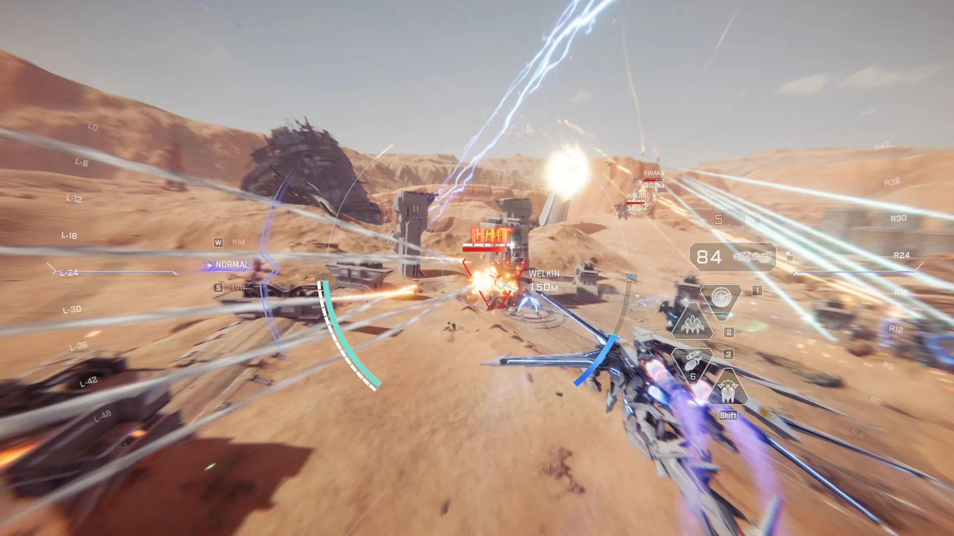 Chi tiết tùy chỉnh mech trong Mecha BREAK