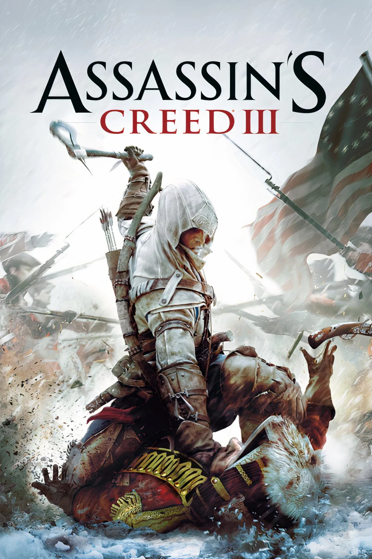 Connor dùng rìu tomahawk chiến đấu dữ dội trong Assassin's Creed III