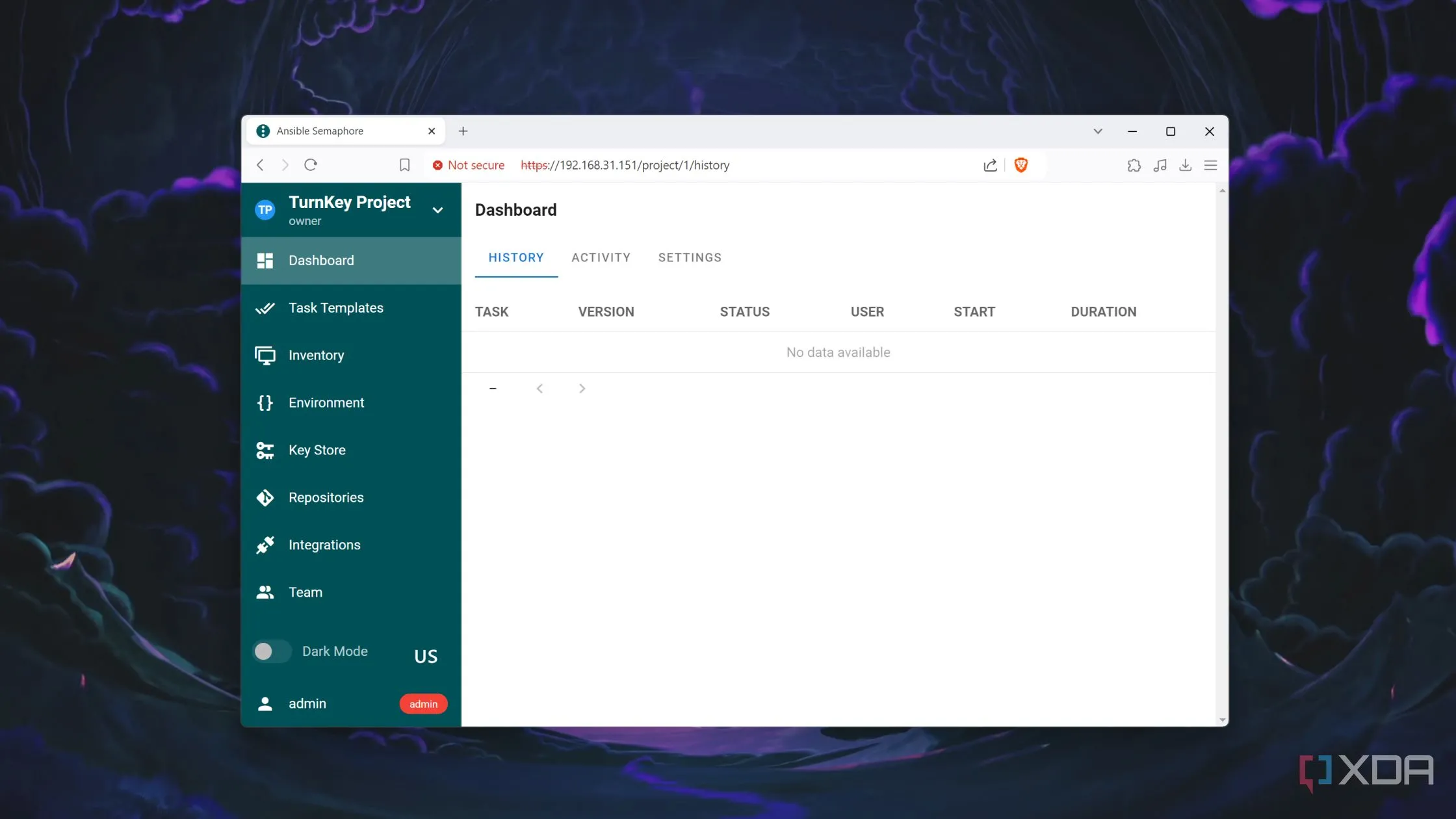 Container Ansible chạy trong Proxmox